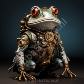 Diamond Painting Steampunk Frosch 02