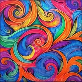 Gemälde Bunt Abstrakt 06