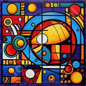 Gemälde Bunt Abstrakt 14