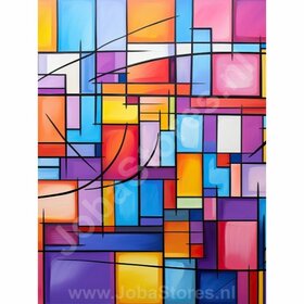 Gemälde Bunt Abstrakt 16