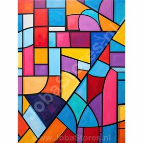 Gemälde Bunt Abstrakt 17