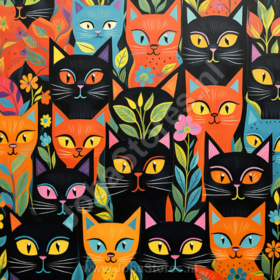 Diamond Painting Katzenchaos 04