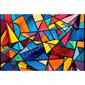 Gemälde Bunt Abstrakt 26