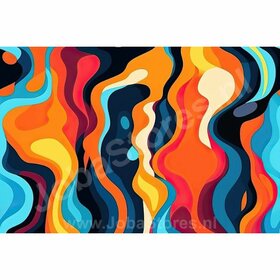 Gemälde Bunt Abstrakt 33