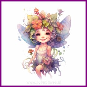 Diamond Painting Niedliche Fee 01