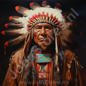 Diamond Painting Indianer 002