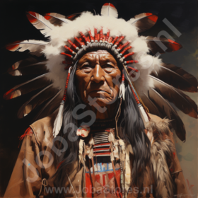 Diamond Painting Indianer 005
