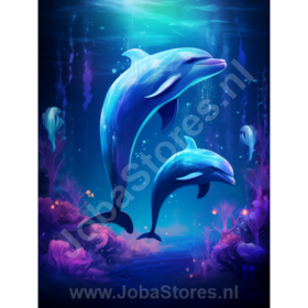 Diamond Painting Delfine 07