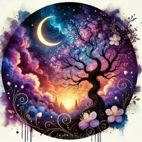 Diamond Painting Märchennacht