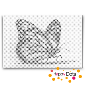 HappyDots DOT Painting Vlinders 09 - 20x30cm