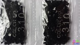 Nummer 310 vierkante steentjes (klein)