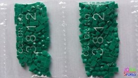 Nummer 3812 vierkante steentjes (klein)