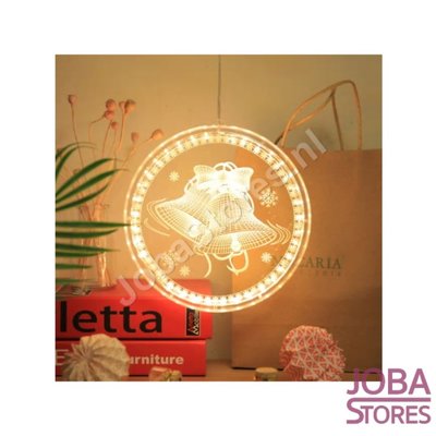 Weihnachtslampe Runde Glocke (21cm)