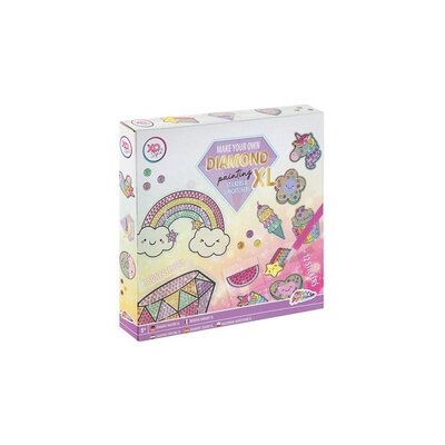 Grafix Diamond Painting XL Sonnenfänger 01 (2 Sonnenfänger + 12 Aufkleber)